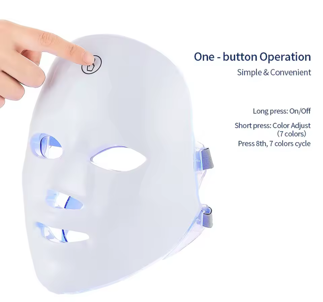 LED Light Therapy Face Mask    – Advanced Skincare Treatment at Home