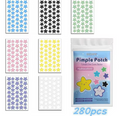 ⭐ Star-Shaped Hydrocolloid Pimple Patches – Colorful Acne Spot Treatment