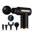 Fascial Massage Gun Electric Percussion Pistol Massager Body Relaxation With LED Touch Screen 4 Replaceable Massage Head
